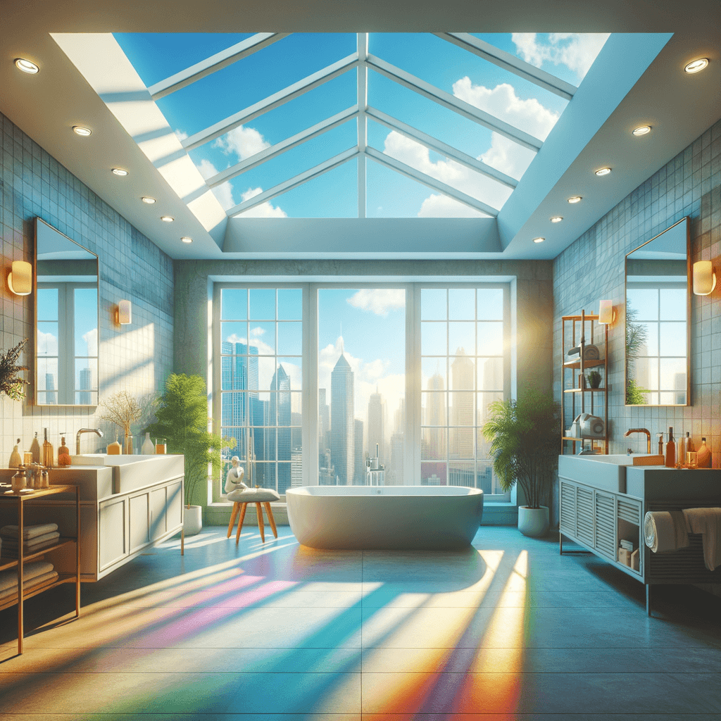 Harnessing Natural Light: Skylights and Windows in Bathroom Renovation