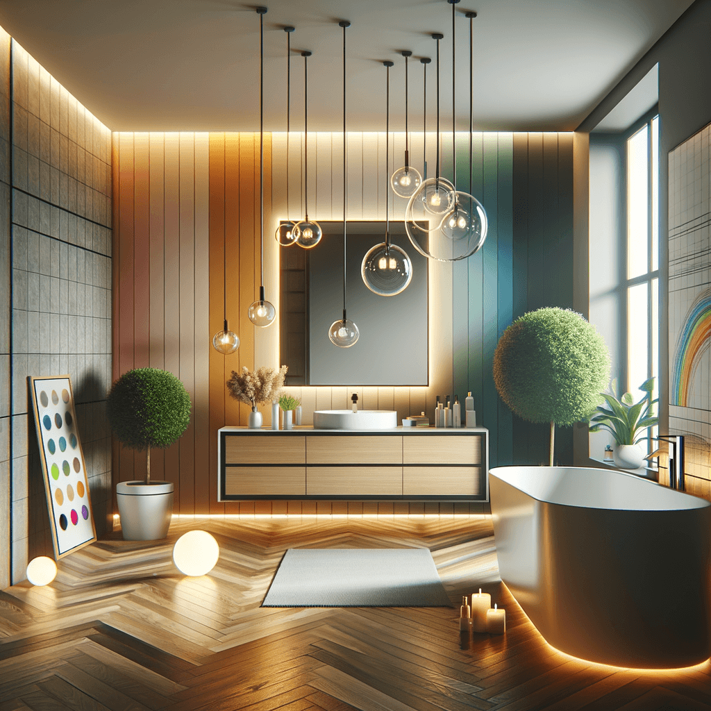 The Art and Science of Bathroom Accent Walls: Transformative Focal Points for Modern Renovations