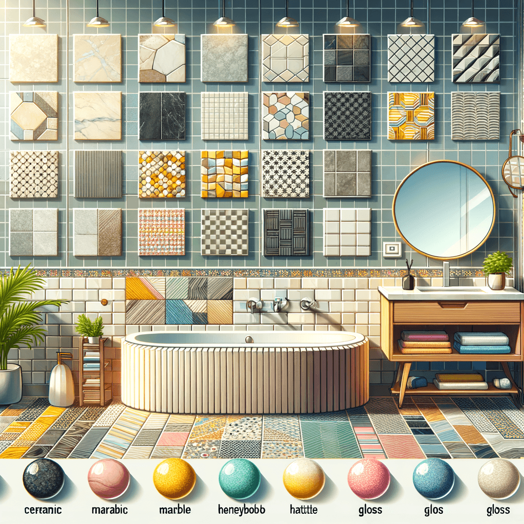 Tile Selection Mastery: Navigating Material, Pattern, and Finish for a Standout Bathroom Renovation