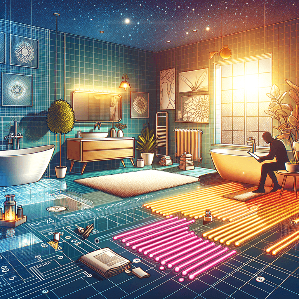Heated Flooring in Bathroom Renovations: Comfort, Efficiency, and Installation Insights