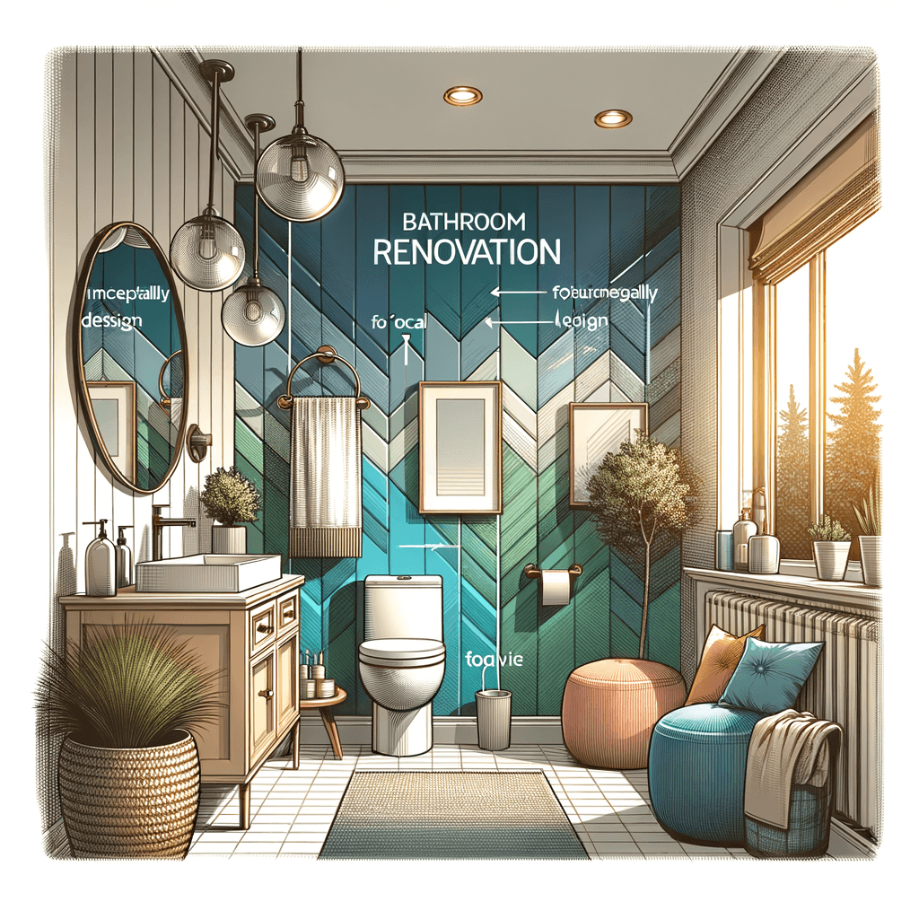 Accent Walls in Bathroom Renovation: Transforming Spaces with Focal Design