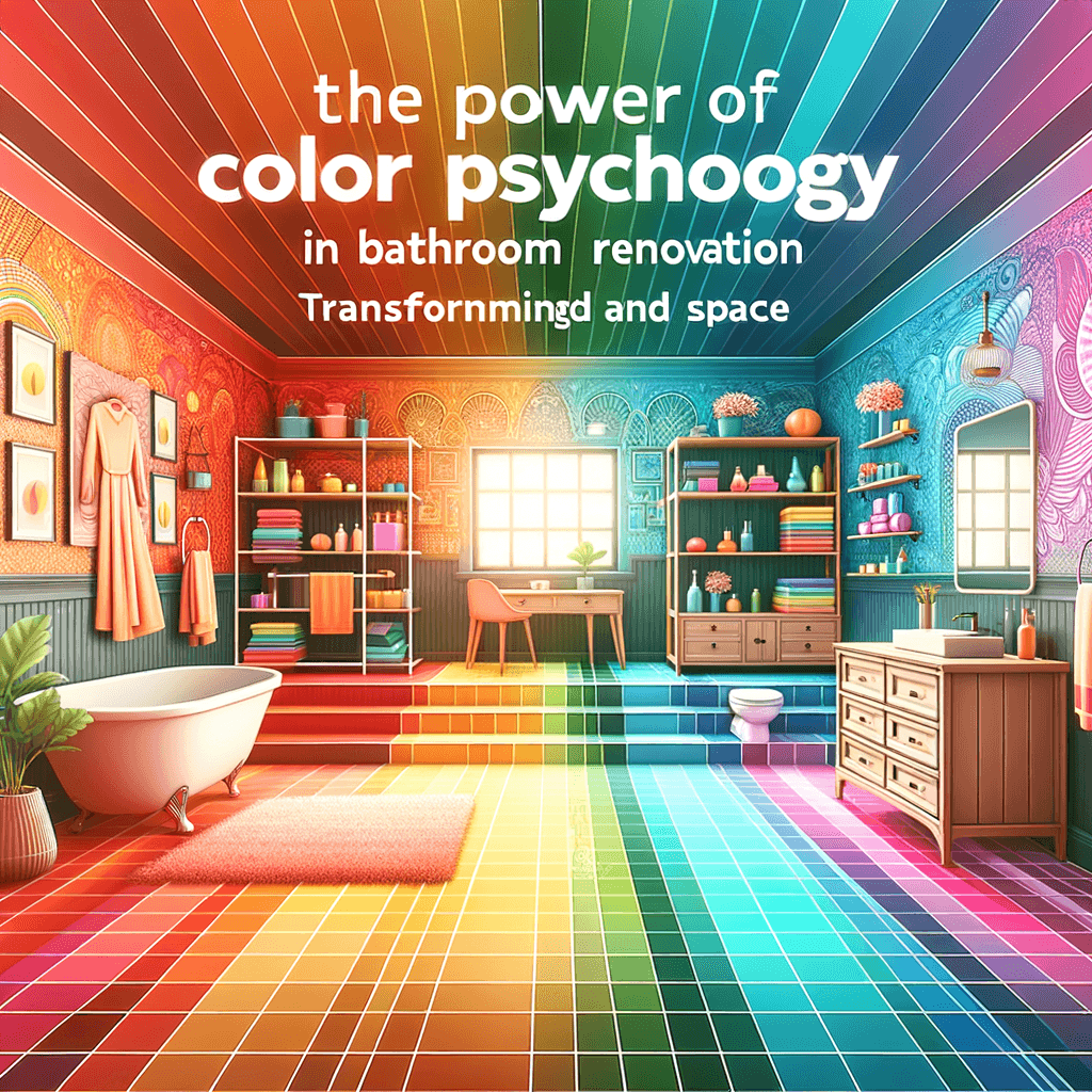 The Power of Color Psychology in Bathroom Renovation: Transforming Mood and Space