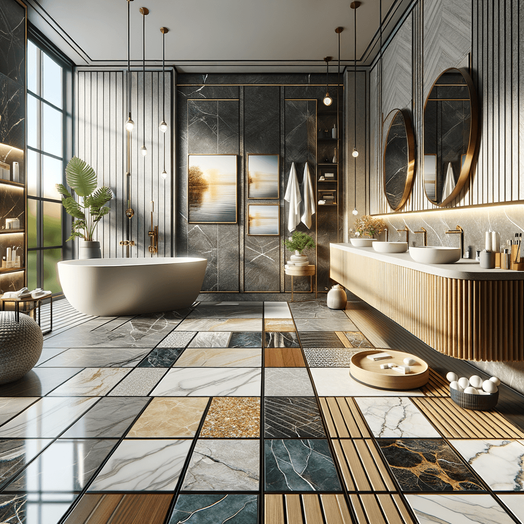 Luxury Bathroom Flooring: Material Choices, Design Inspiration, and Installation Tips