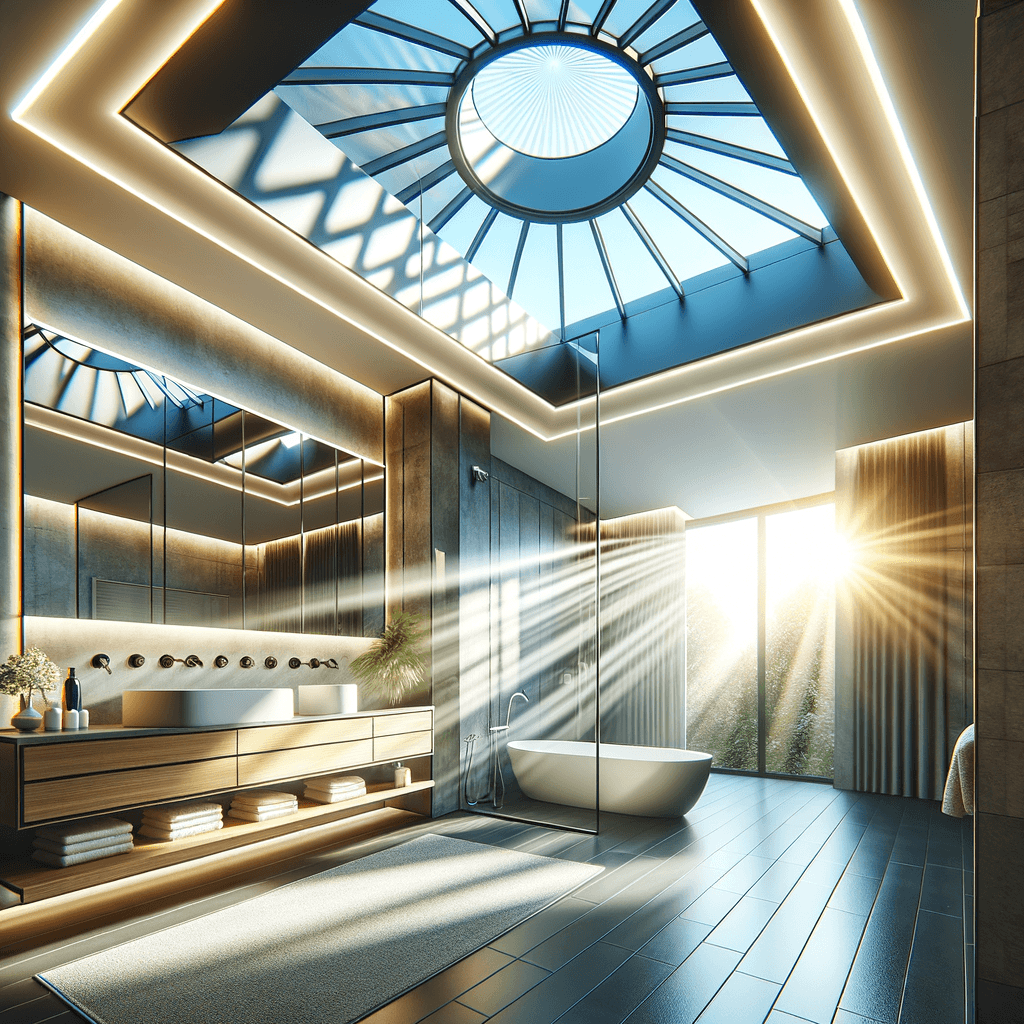 Harnessing Natural Light: Skylights and Sun Tunnels in Bathroom Renovations